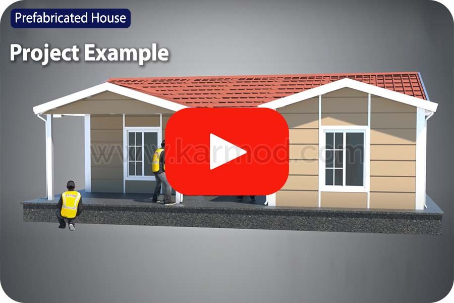  Prefabricated House Project Example in India