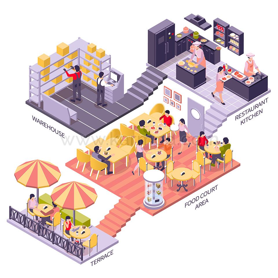 Modular Cafeteria and Dining Hall