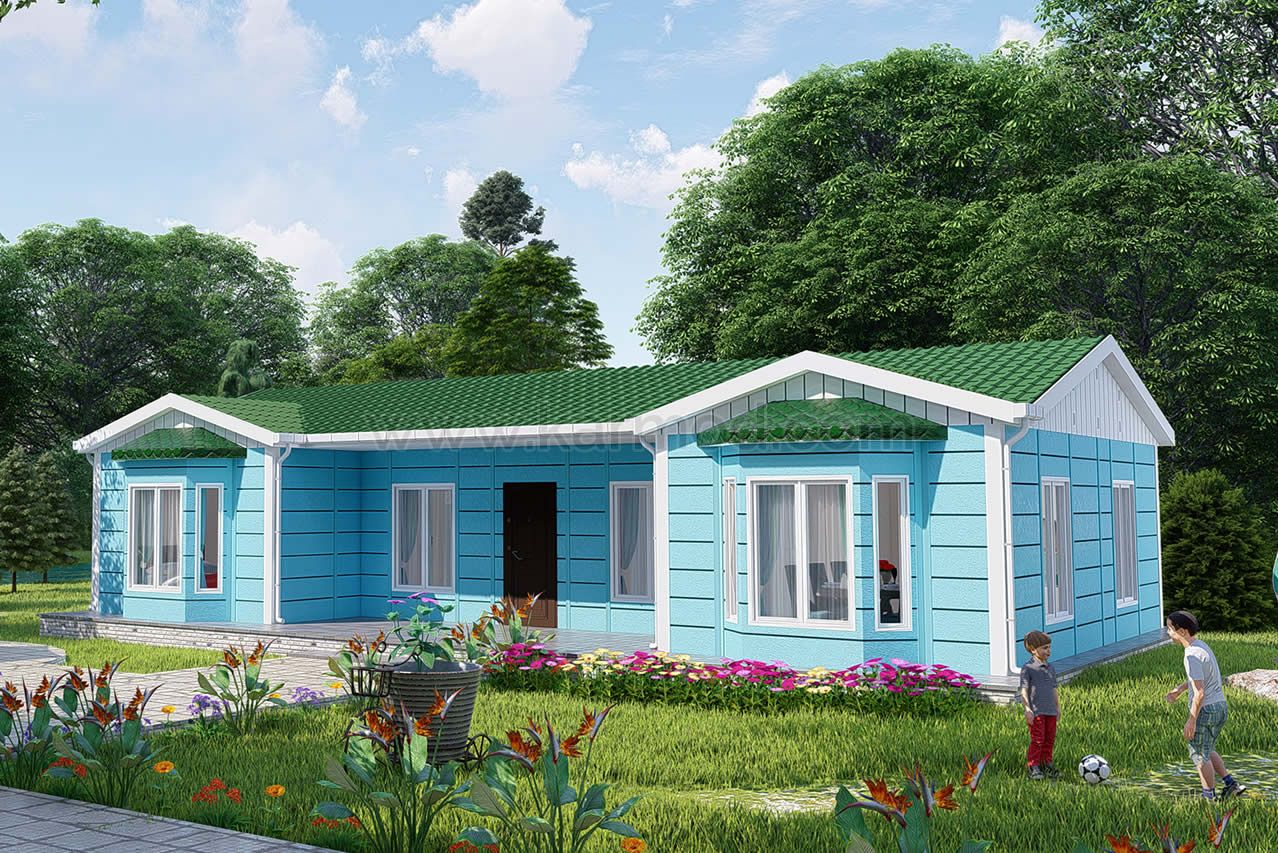 96 m² Prefab Houses