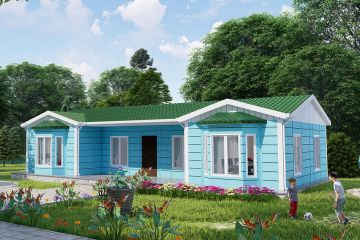 96 m² Prefab Houses
