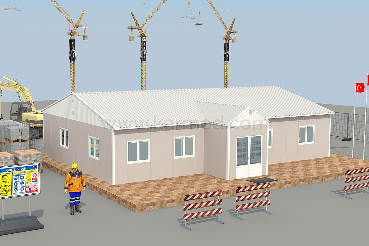 Mobile Site Office Buildings 125 m²