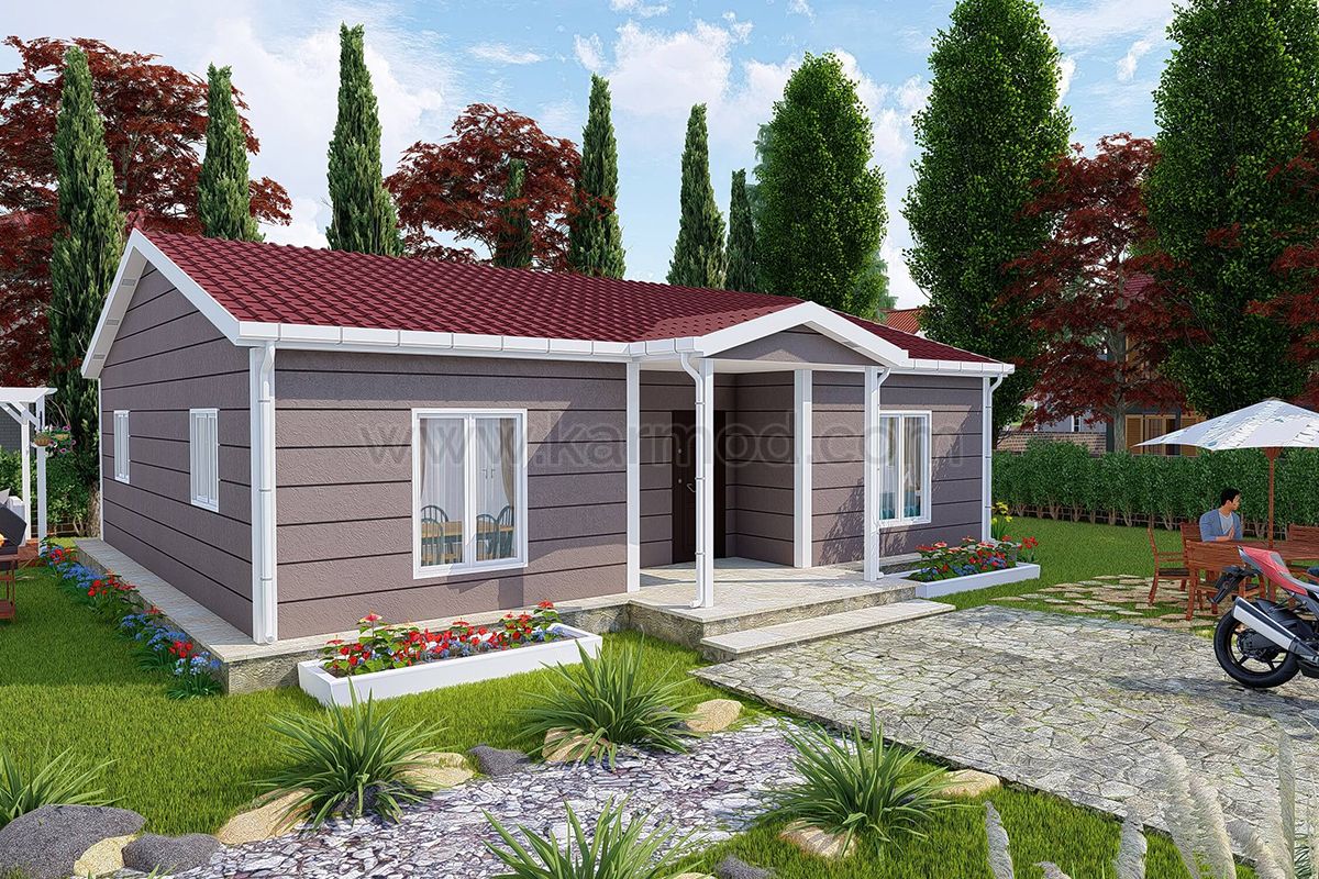 97 m² Single Storey Steel House