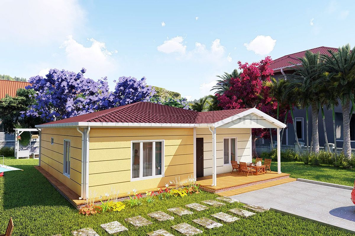 107 m² Single Storey Steel House