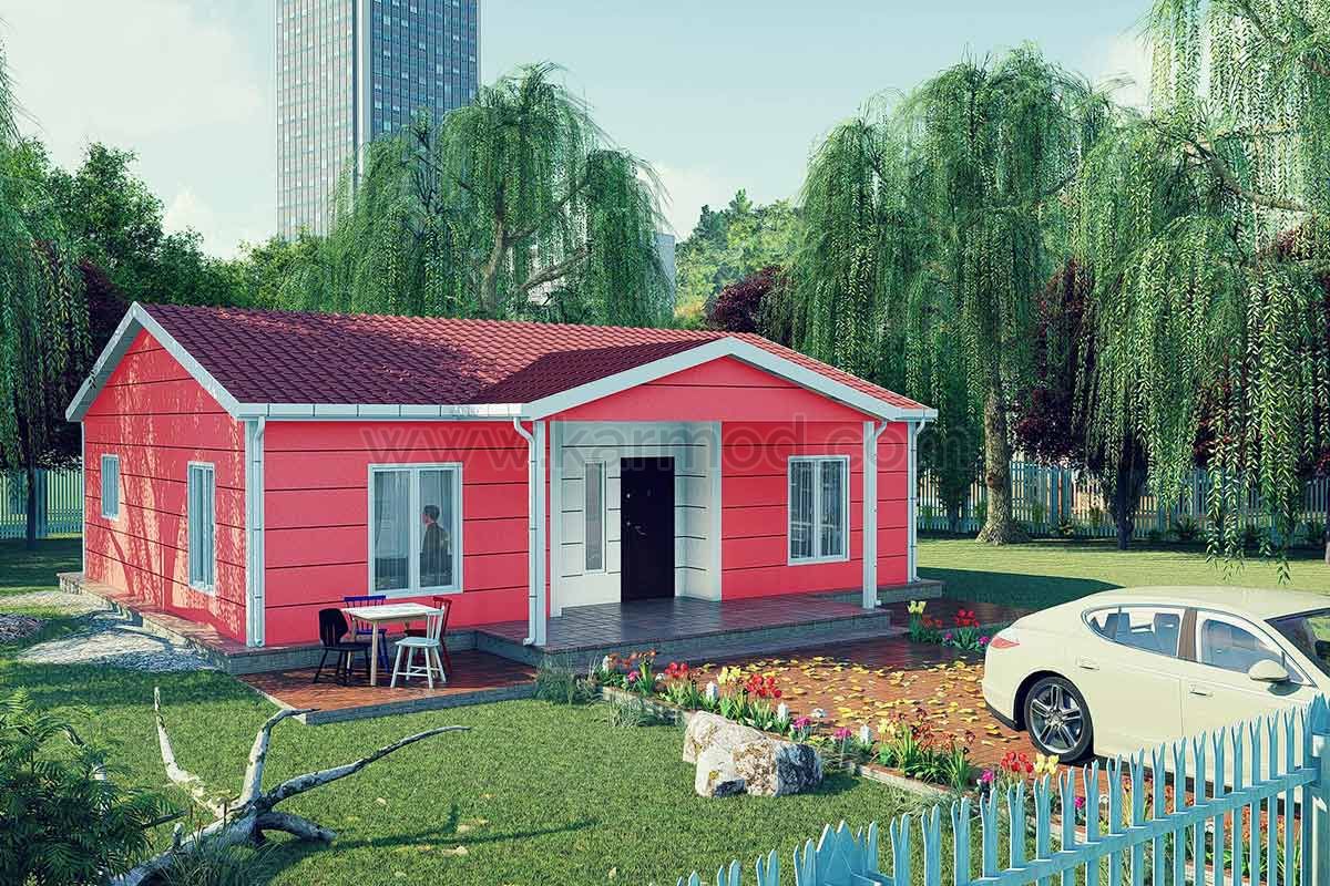 101 m² Single Storey Steel House