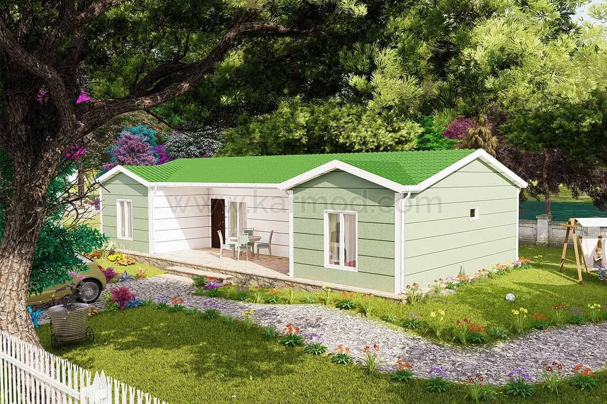101 m² Single Storey Steel House