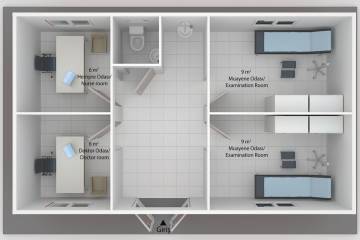 Prefab Infirmary Clinics