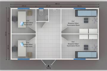 Prefab Infirmary Clinics