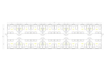 Prefabricated White-Collar Dormitory Plan