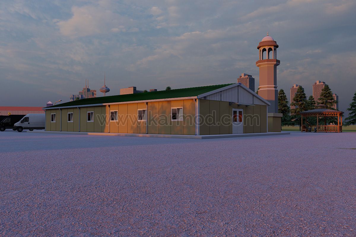 232 m² Prefabricated Mosque