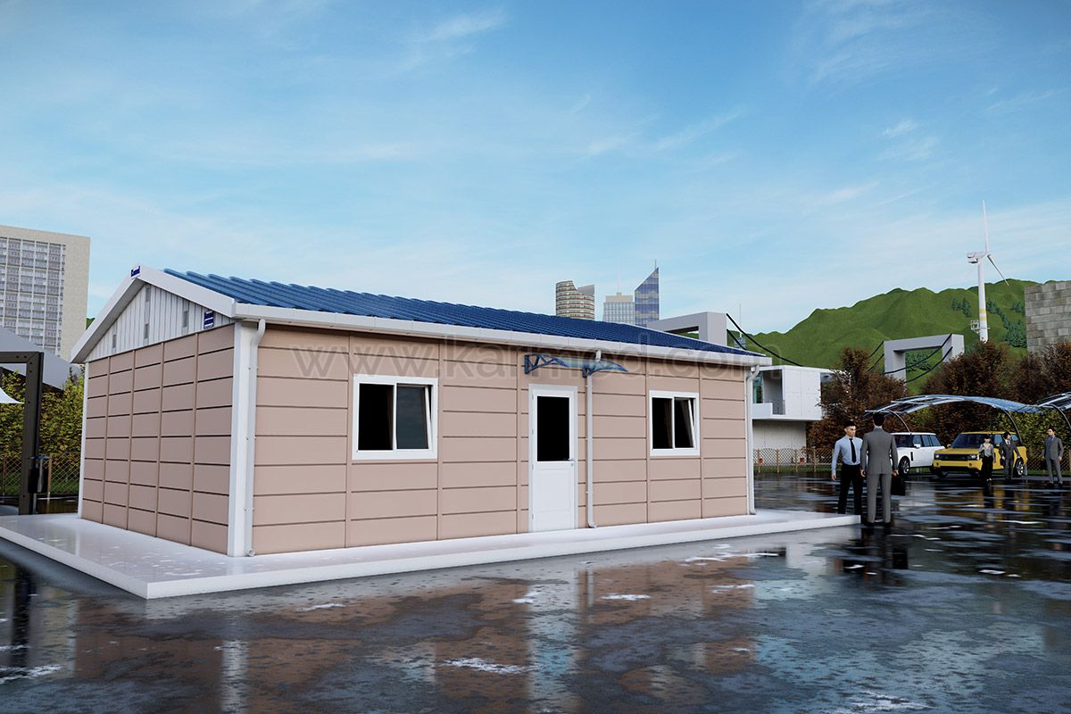 2-Person Prefabricated Office