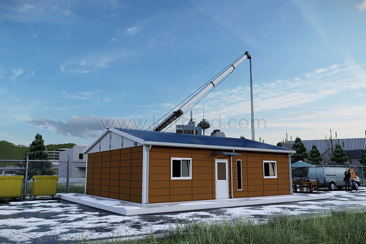 4-Person Prefabricated Office