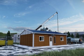 4-Person Prefabricated Office
