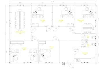 Modern Prefabricated Office Plans