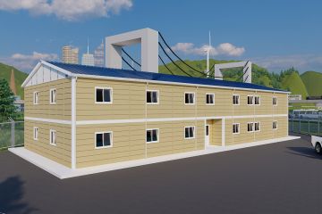 23-Person Prefabricated Office