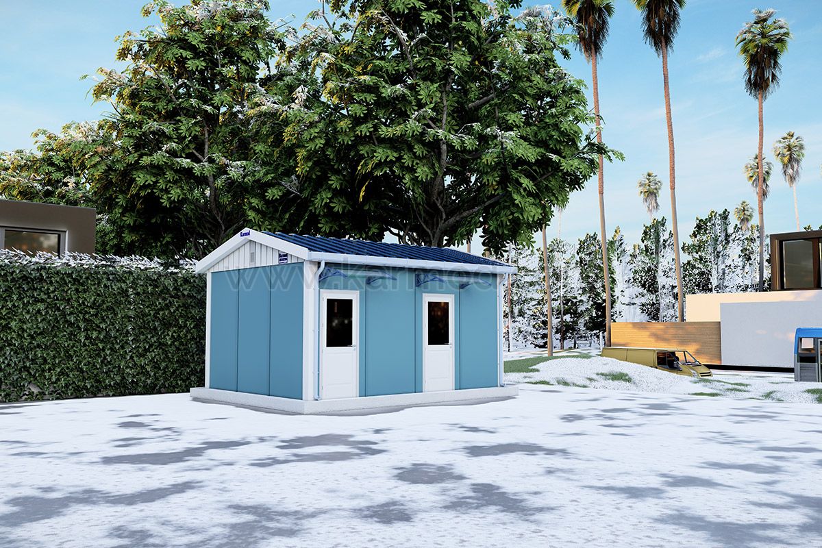 4 Capacity Toilet and Shower