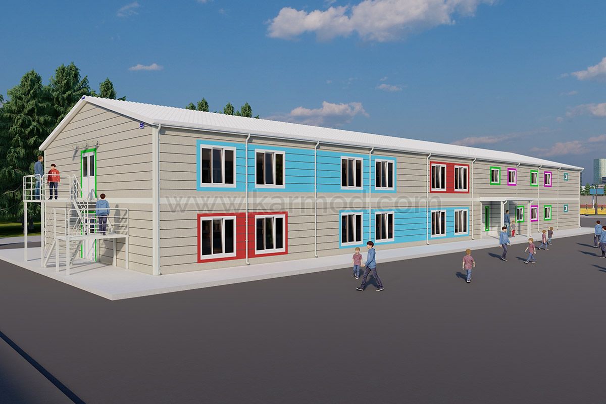 12 Classroom School