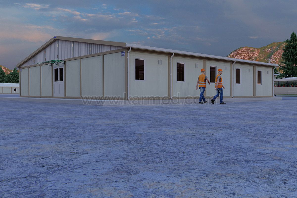 Dormitory Container for 10 Engineers