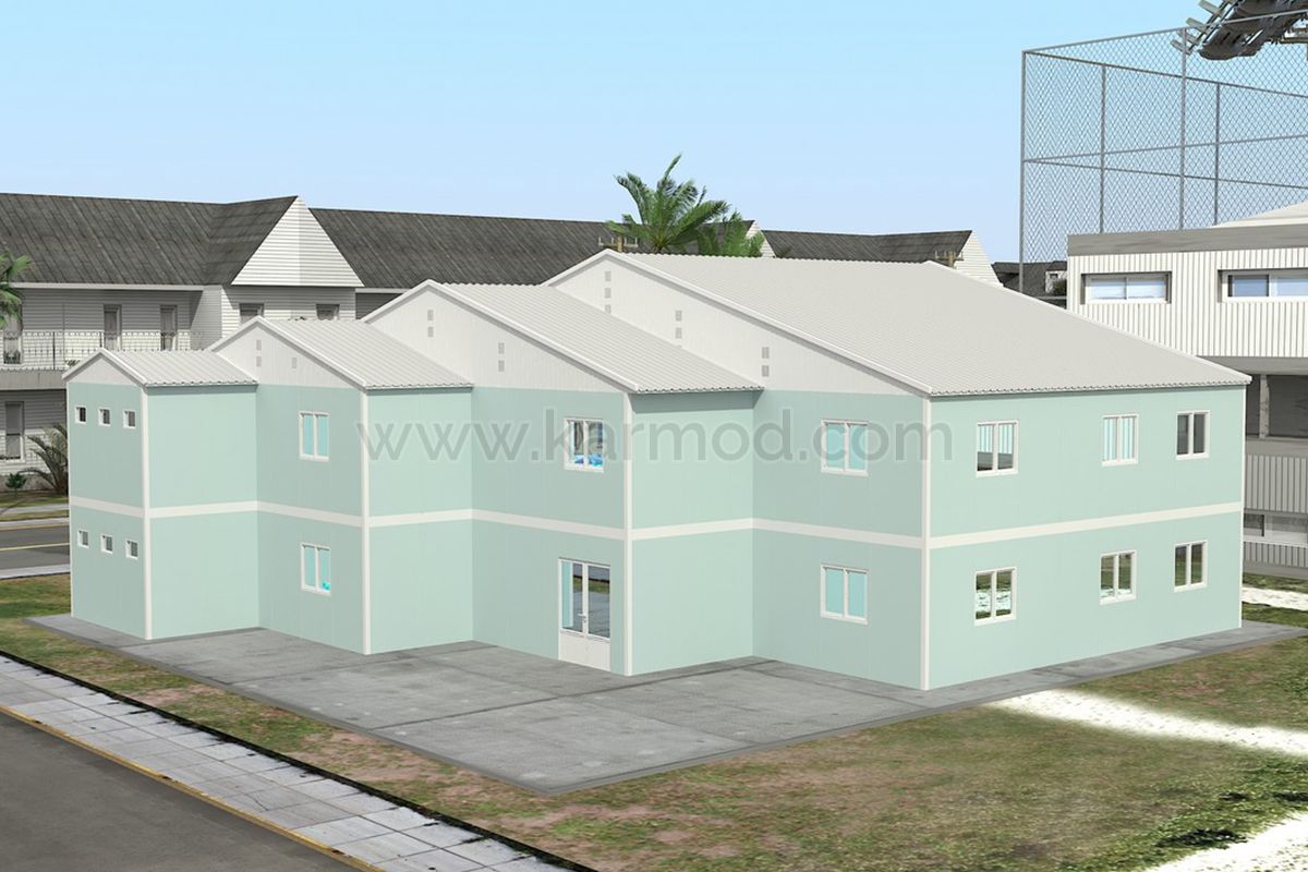 Prefabricated School 508 m²