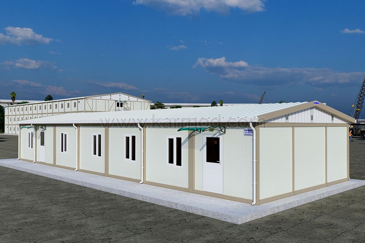 96 m² Construction Site Rest Area
