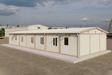 96 m² Construction Site Rest Area