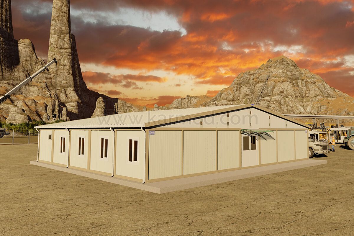 32 Person Worker Dormitory Container