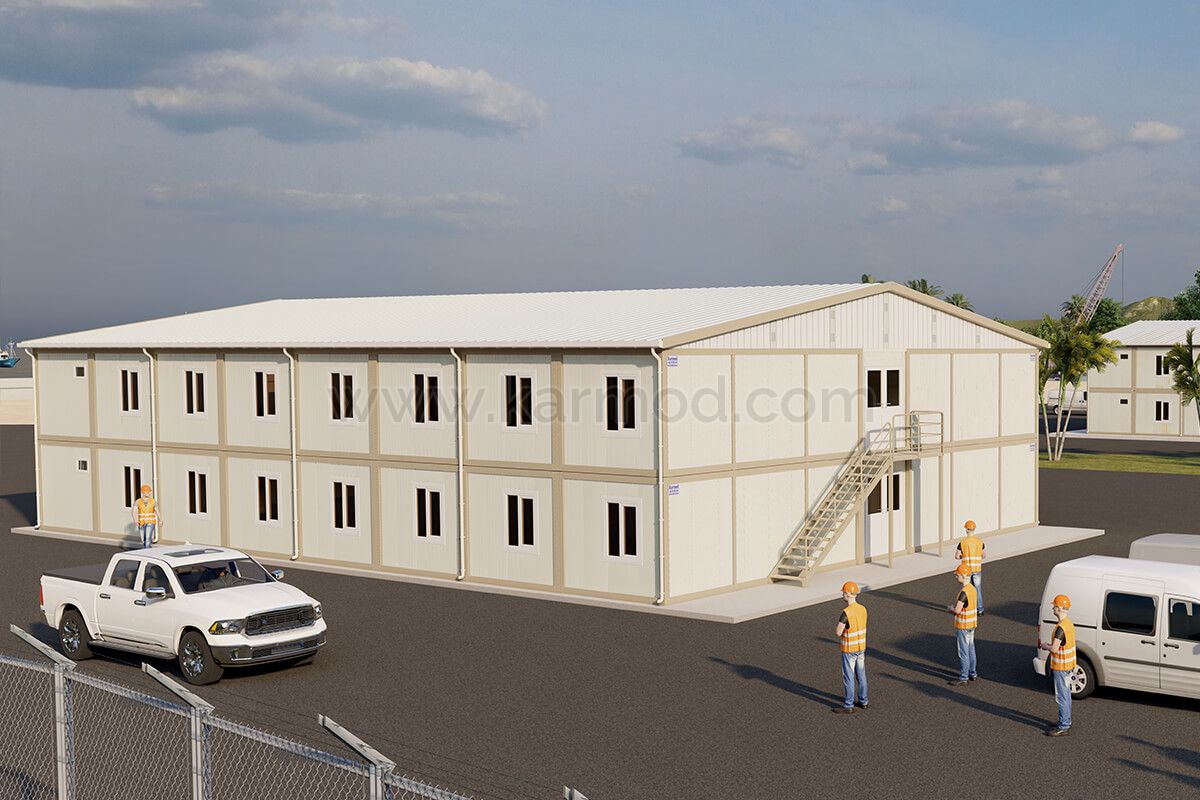 112 Person Worker Dormitory Container