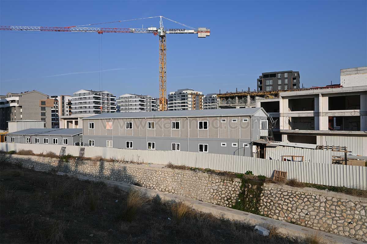 196 m² Modular Cafeterias and Dining Halls