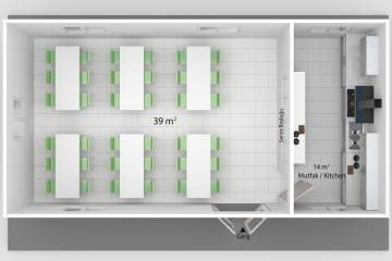 Prefabricated Refectory