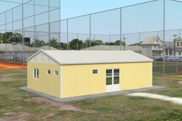 Prefabricated Refectory 65 m²