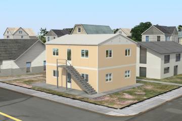 Prefabricated Refectory 136 m²