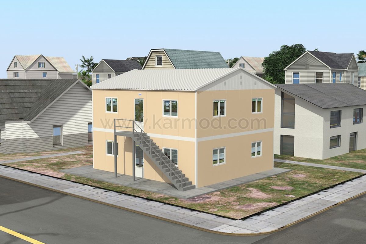 Prefabricated Refectory 136 m²