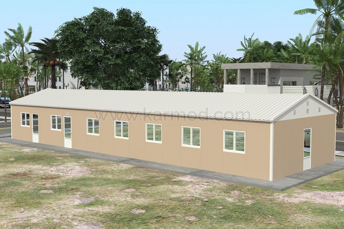 Prefabricated Refectory 139 m²
