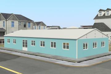 Prefabricated Refectory 181 m²