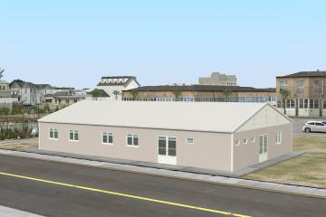 Prefabricated Refectory 217 m²