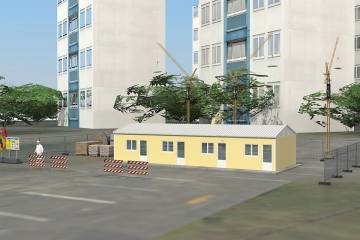 Prefabricated Dormitory 79 m²
