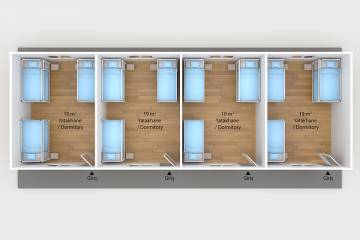 Prefabricated Dormitory