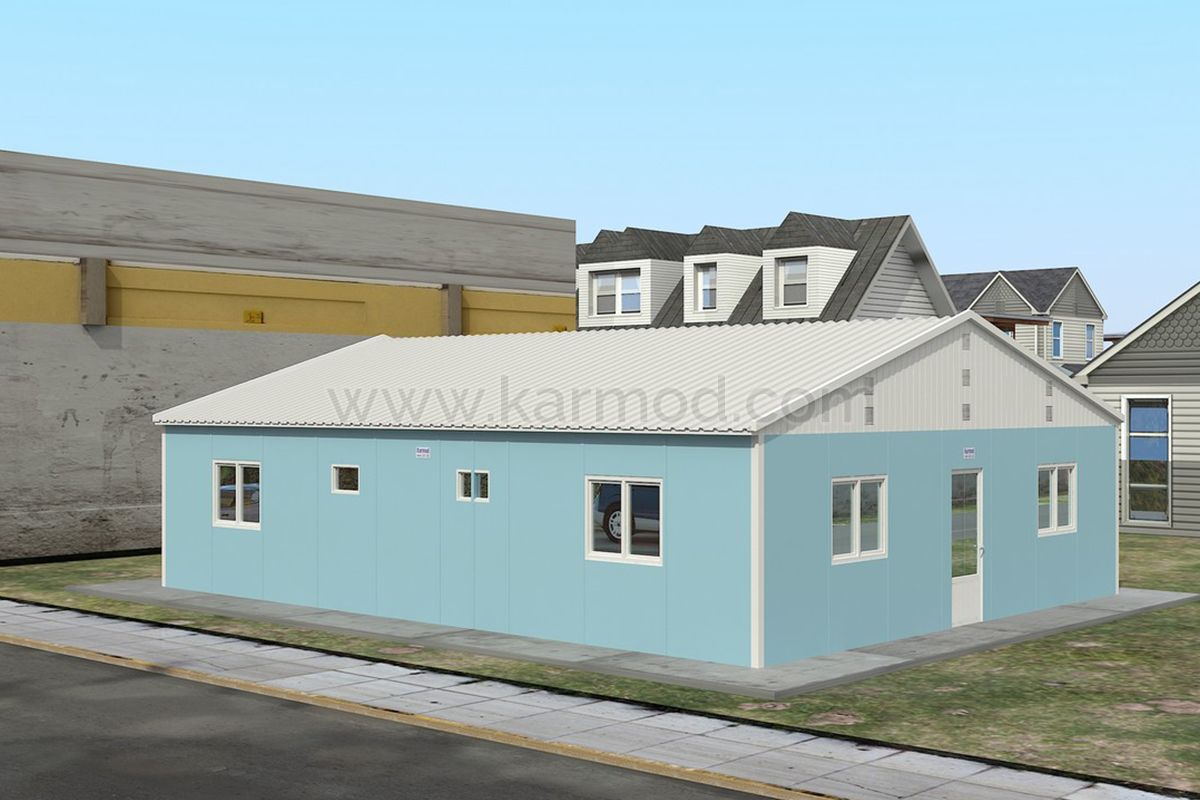 Prefabricated Dormitory 102 m²