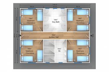Prefabricated Dormitory