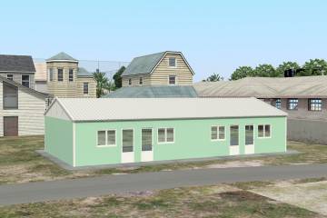 Prefabricated Dormitory 117 m²