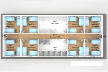 Prefabricated Dormitory