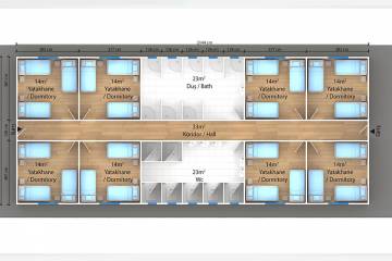 Prefabricated Dormitory