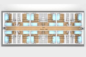 Prefabricated Dormitory