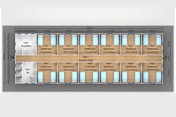 Prefabricated Dormitory
