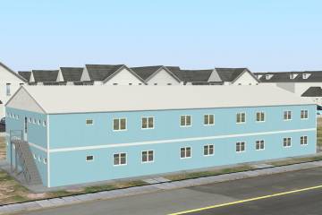 Construction Site Cabins 736 m²