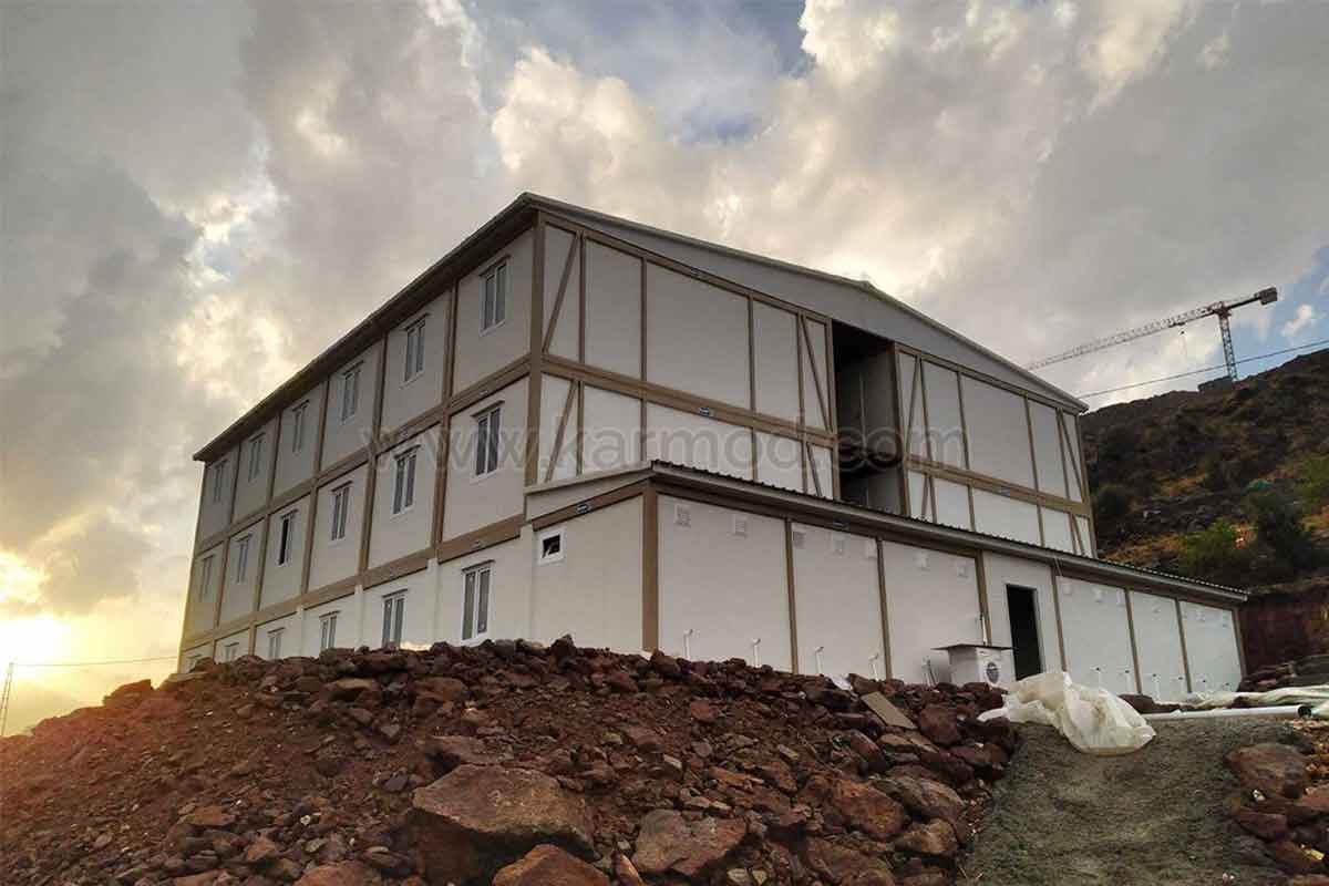 İzmir Bayraklı TOKİ Project Construction Site Structures