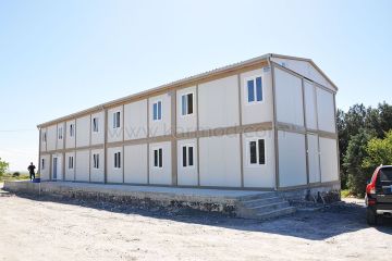 We Completed the Management Office Building for Emlak Konut Bahçekent Flora