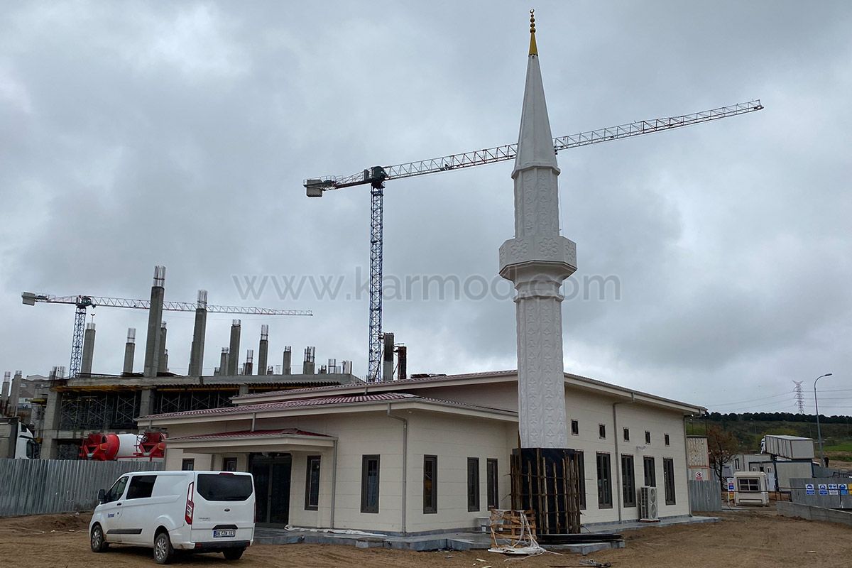 50 Days Completed Steel Mosque | Orhanlı Industrial Zone Mosque