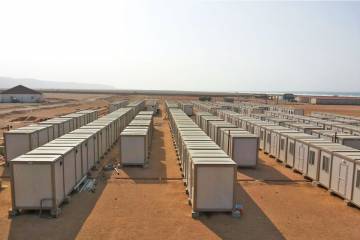600-person Goldmine Worker Camp – Gine