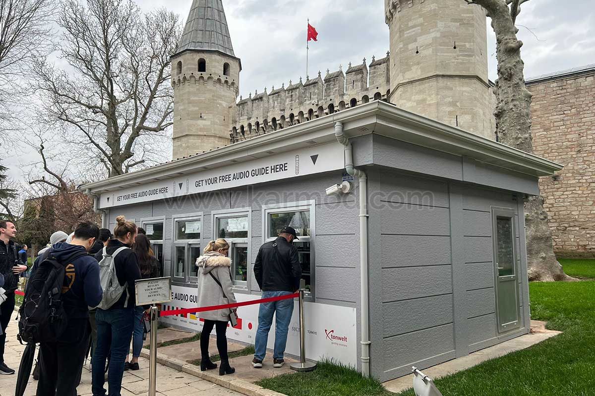 Topkapi Palace Museum Ticket Sales Booth