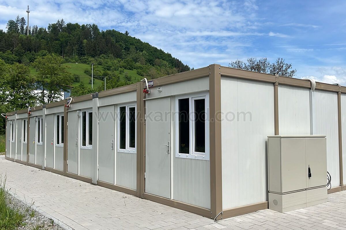 Container House for Ukrainian Refugees in Germany